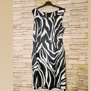 Zebra print dress